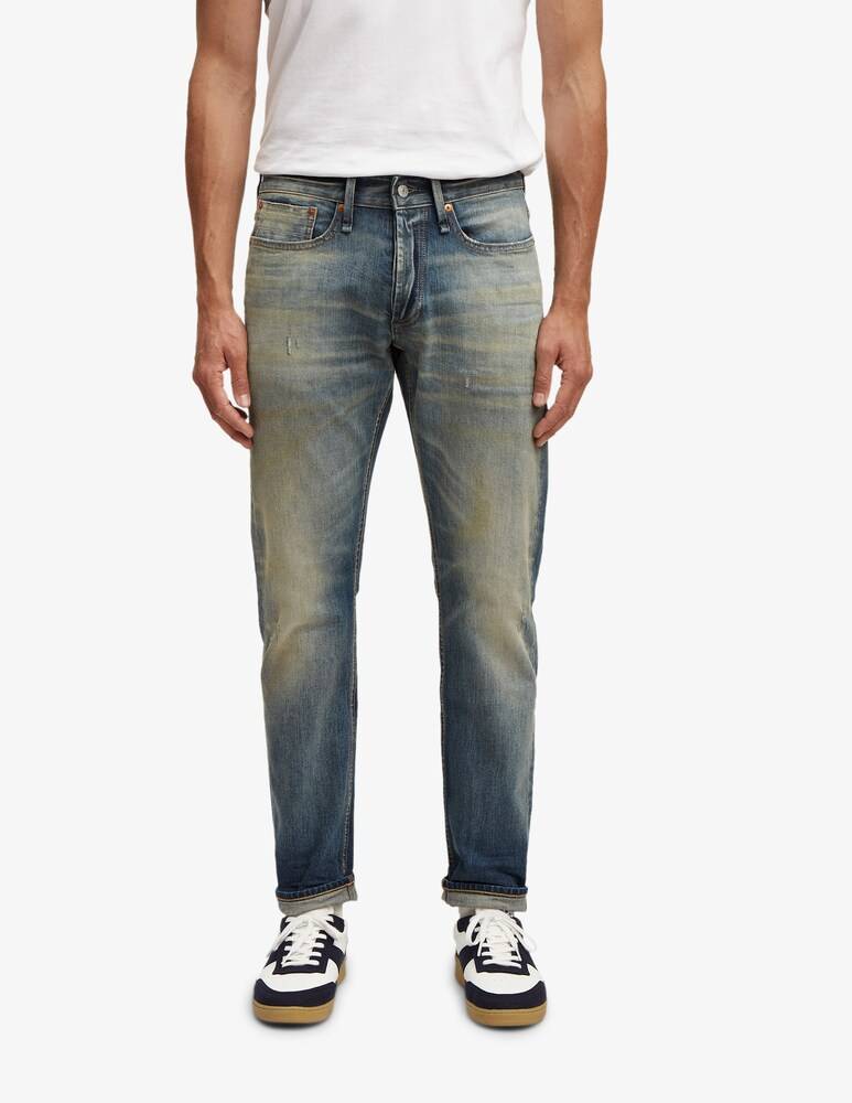 Denham Jeans ridge straight medio sabbiato