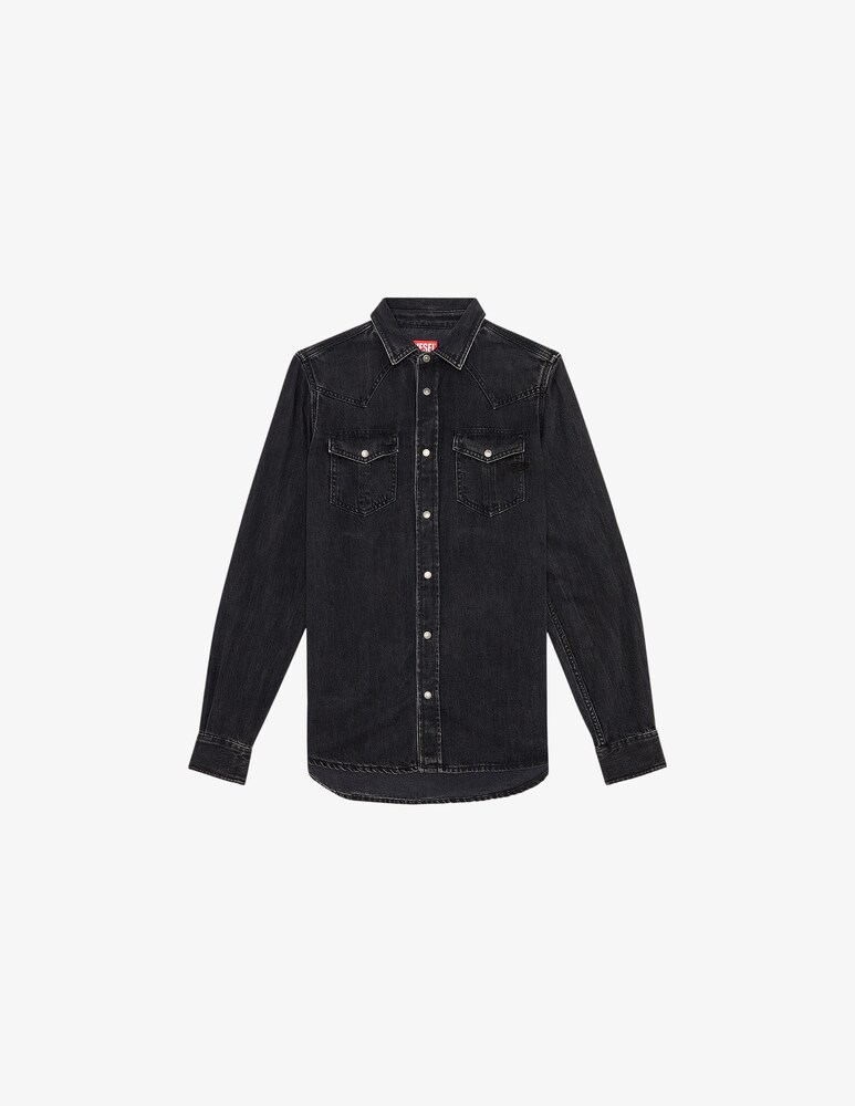 Diesel Camicia Denim Tasche