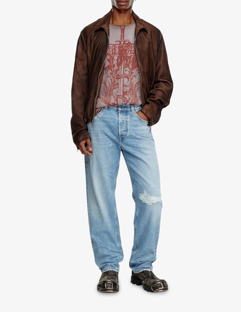 Diesel Jeans 2010 D-macs Straight Chiaro Rottura