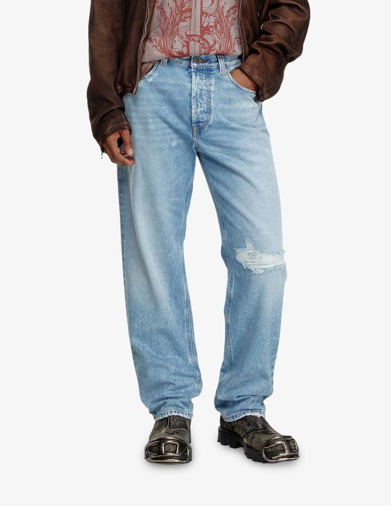 Diesel Jeans 2010 d-macs straight chiaro rottura