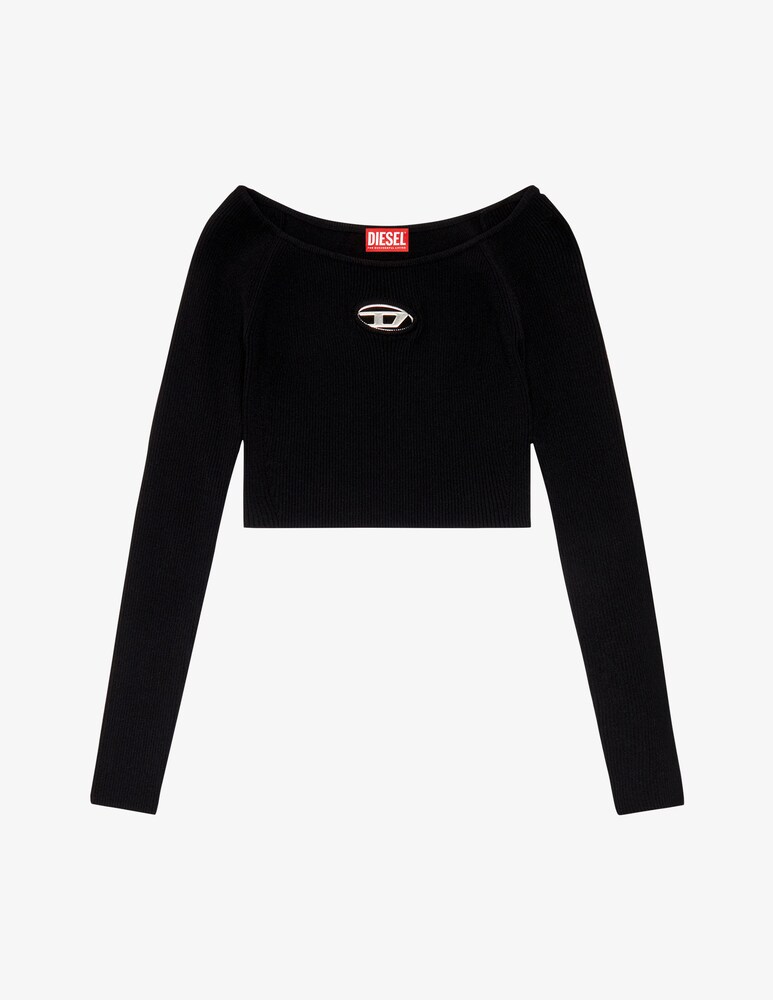 Diesel M-vera- top a maniche lunghe
