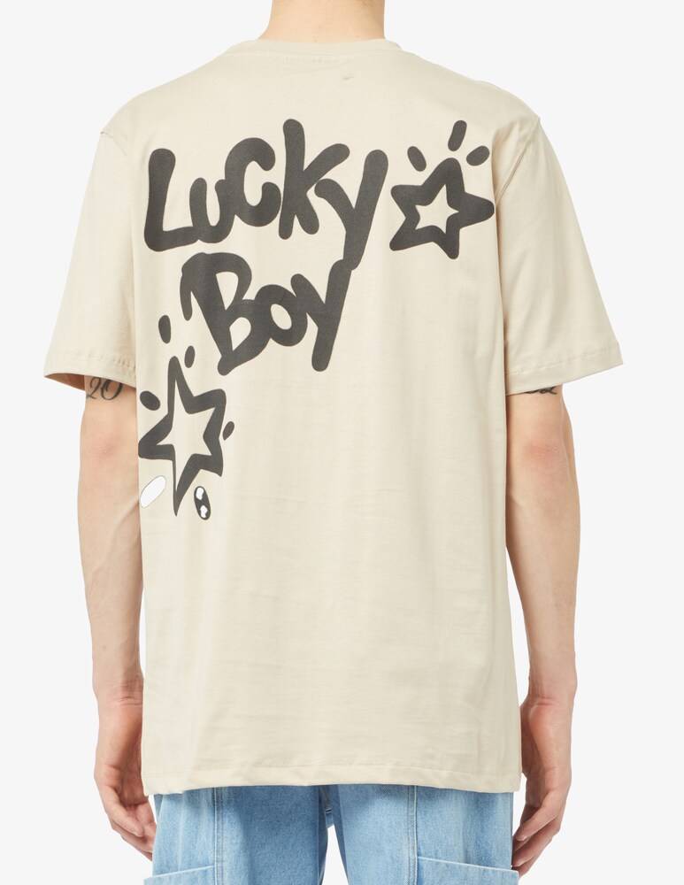 Disclaimer Maglietta Lucky Boy Retro