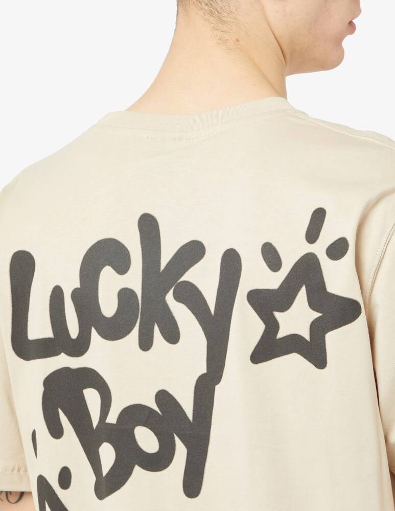 Disclaimer Maglietta Lucky Boy Retro