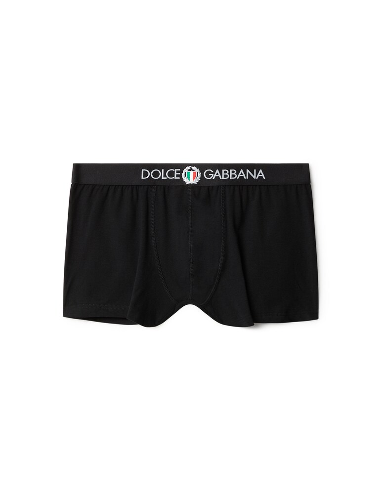 Dolce & Gabbana Boxer a tinta unita in Cotone