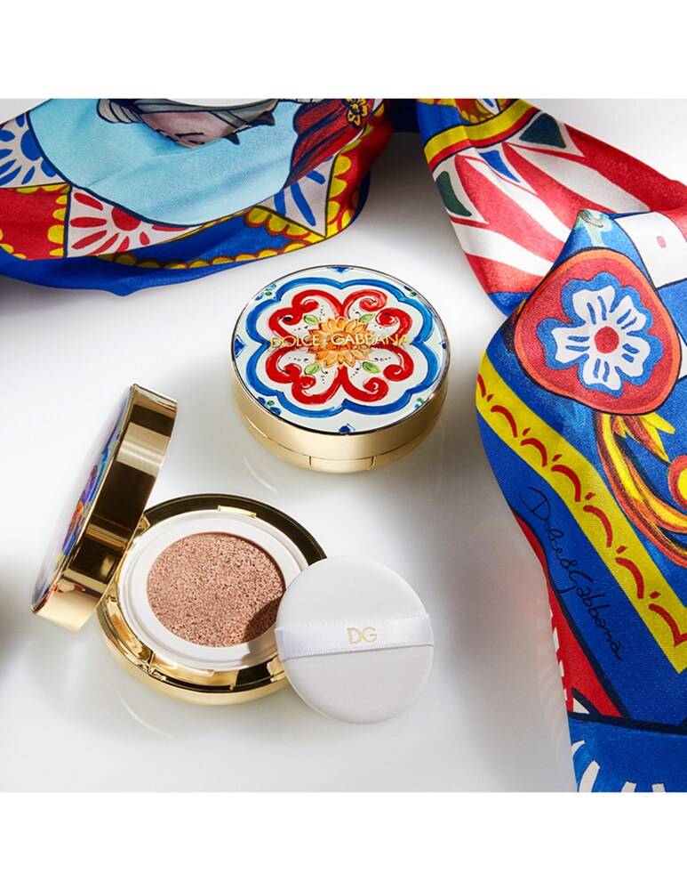 Dolce & Gabbana Ricarica Fondotinta Solar Glow Healthy Glow Cushion