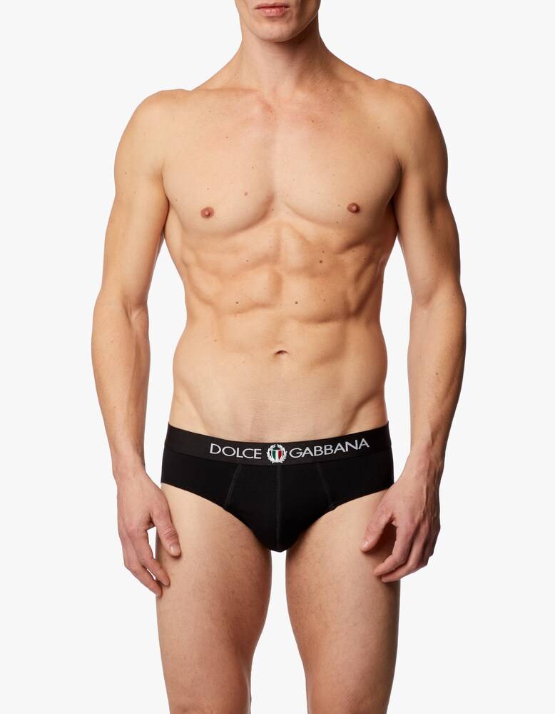 Dolce & Gabbana Slip In Cotone Stretch In Cotone