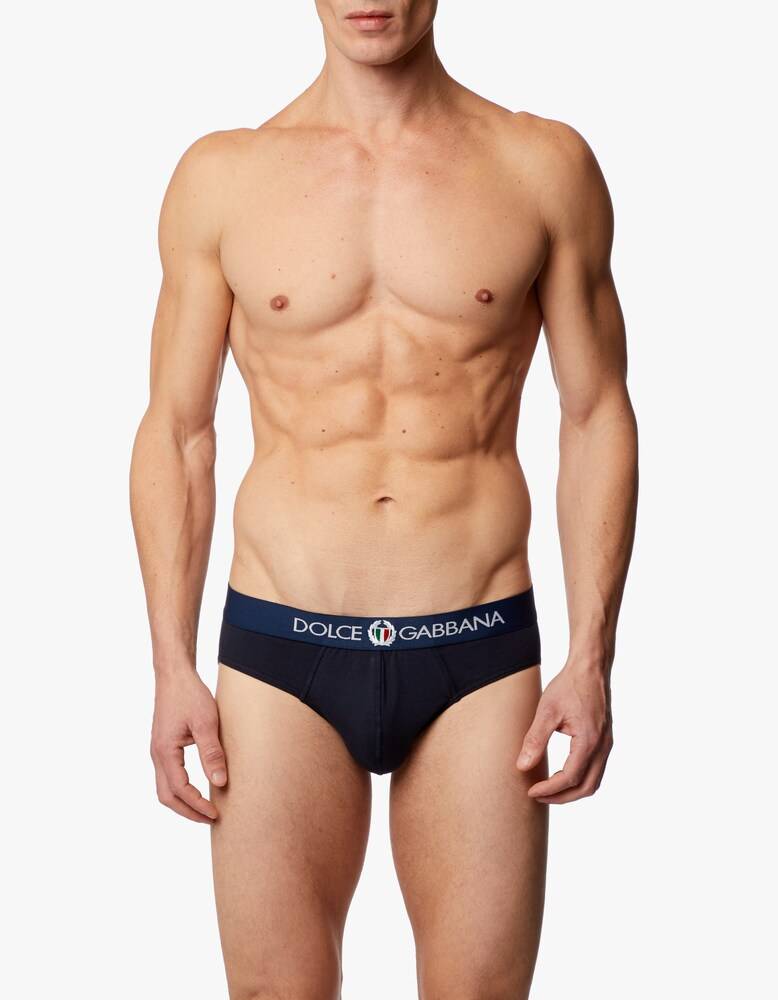 Dolce & Gabbana Slip In Cotone Stretch In Cotone