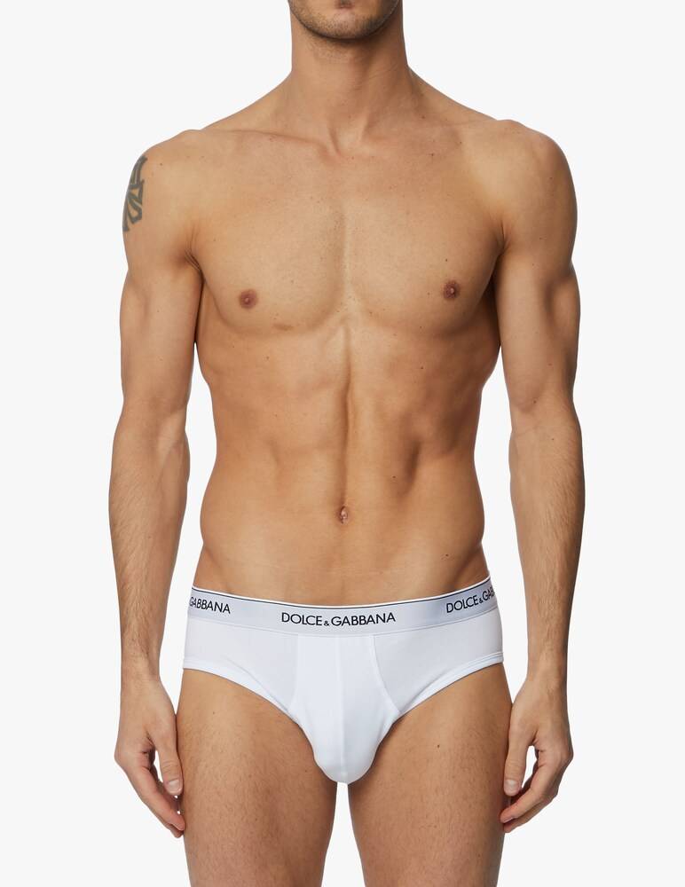 Dolce & Gabbana Slip In Cotone Stretch In Cotone