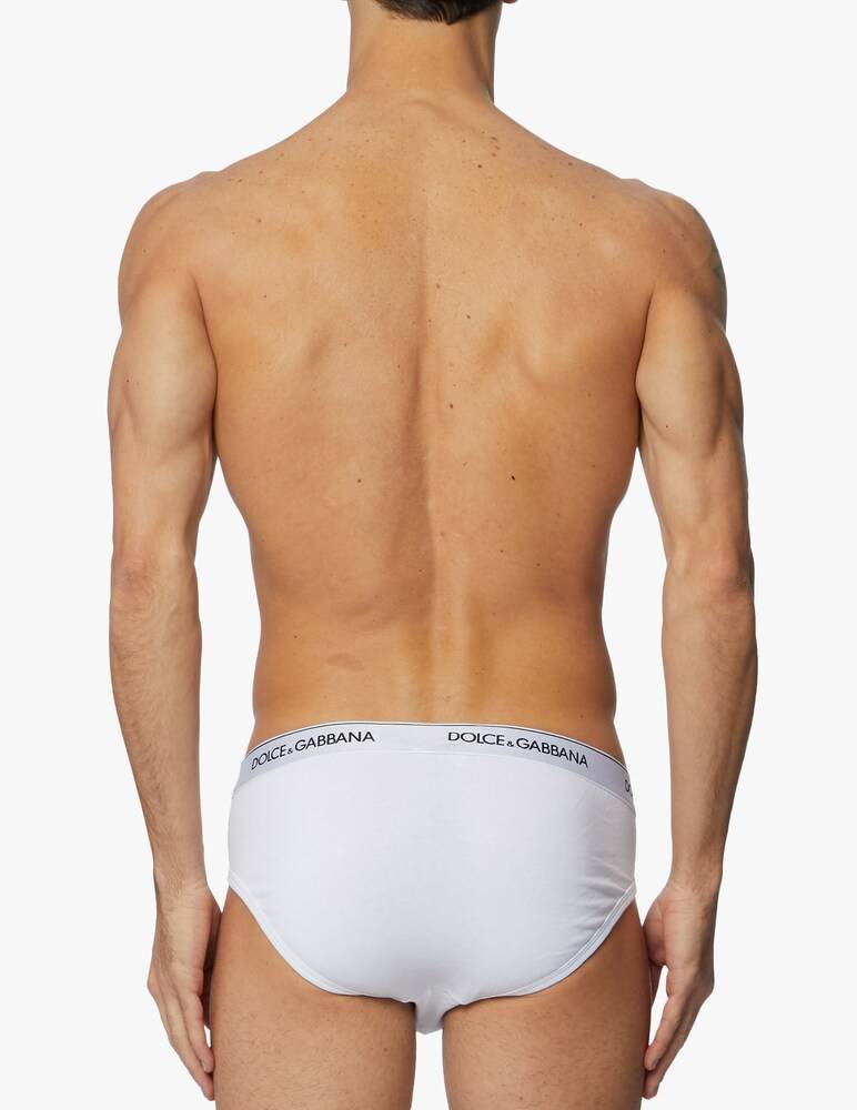 Dolce & Gabbana Slip In Cotone Stretch In Cotone