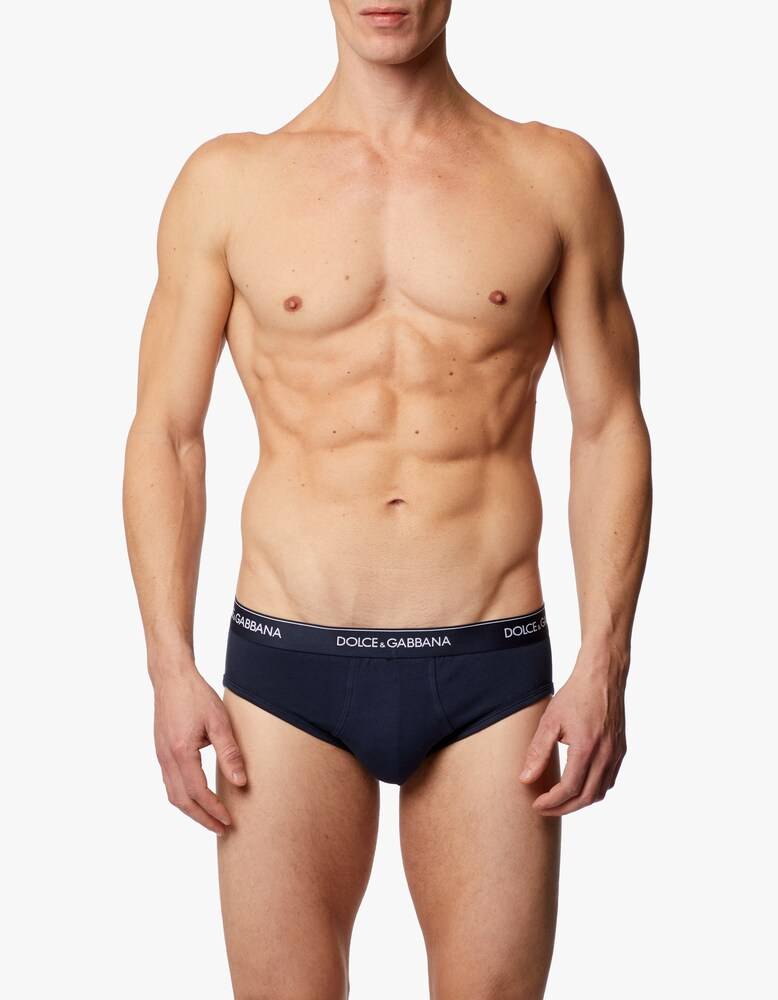 Dolce & Gabbana Slip In Cotone Stretch In Cotone