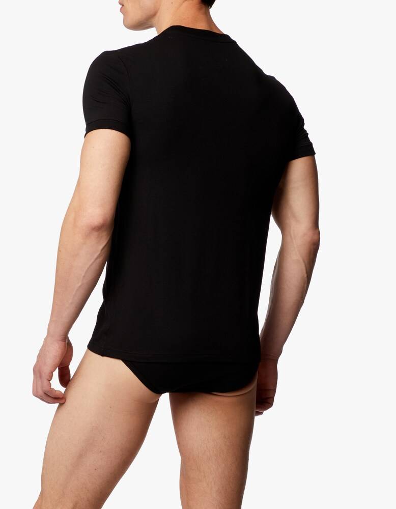Dolce & Gabbana T-shirt Girocollo In Cotone Stretch