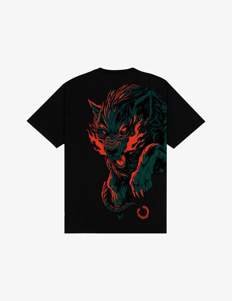 Dolly Noire Maglietta Celtic Wolf Spirit