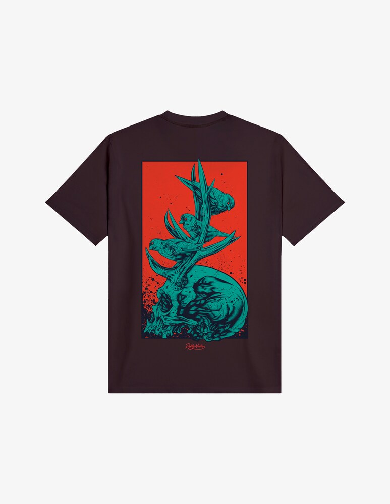 Dolly Noire Maglietta Druid Skull