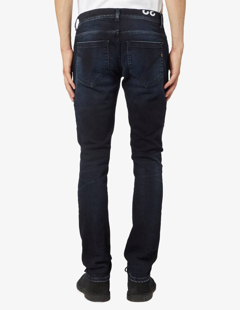Dondup Jeans George Blu Black Slavato