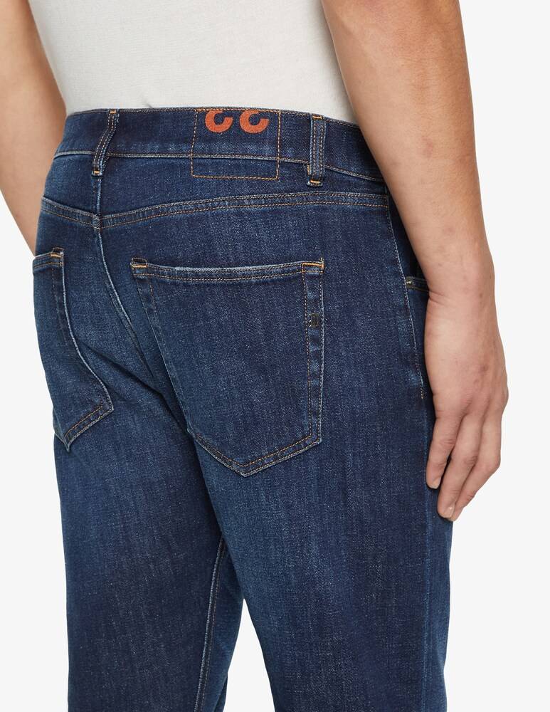 Dondup Jeans George Blu Scuro Pulito