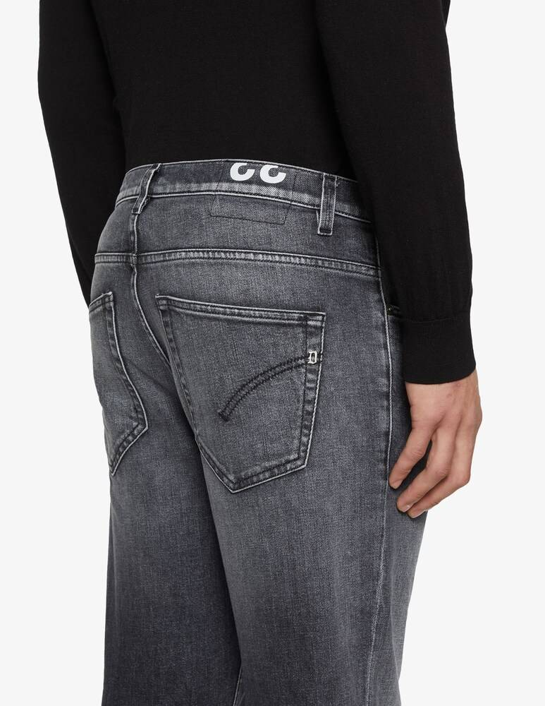 Dondup Jeans George Nero Lavato