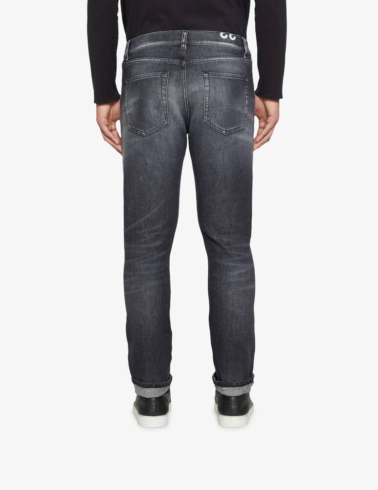 Dondup Jeans George Nero Lavato