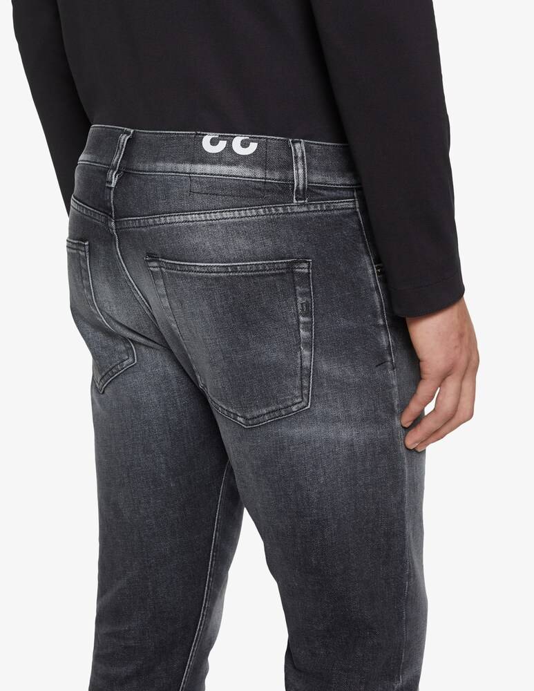 Dondup Jeans George Nero Lavato