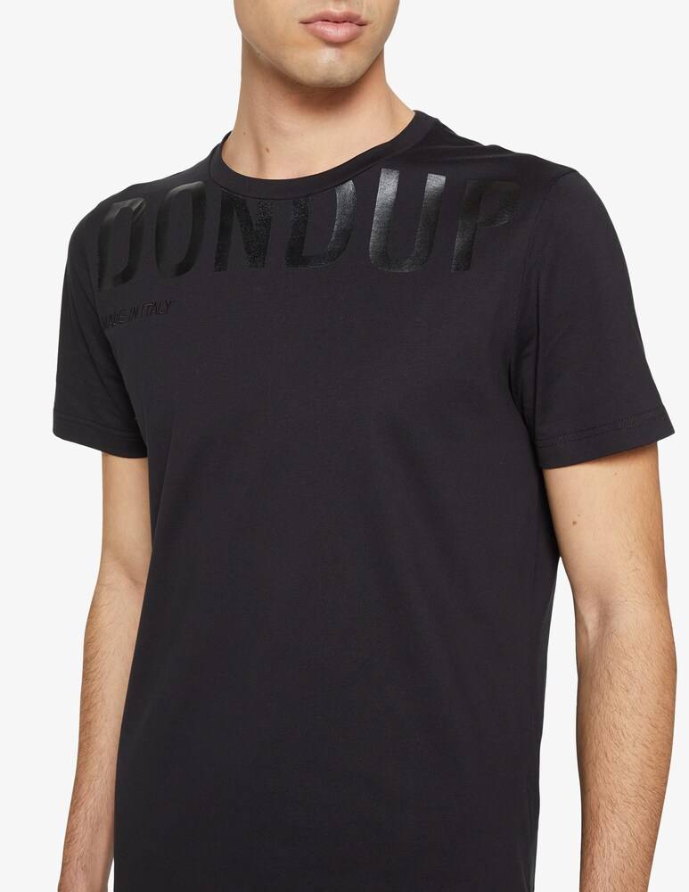 Dondup Maglietta Big Logo Stampa