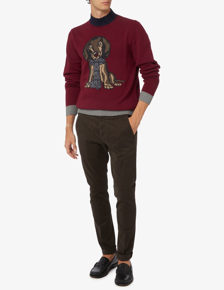 Dondup Pantalone Gaubert Gabardina