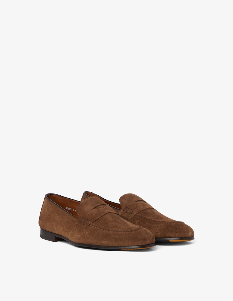 Doucal's Mocassino Adler Wash Suede