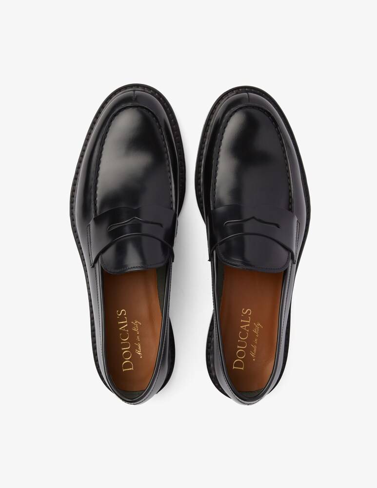 Doucal's Mocassino Penny Loafer Horse