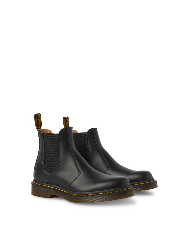 Dr. Martens Stivaletti Chelsea In Pelle - Nero