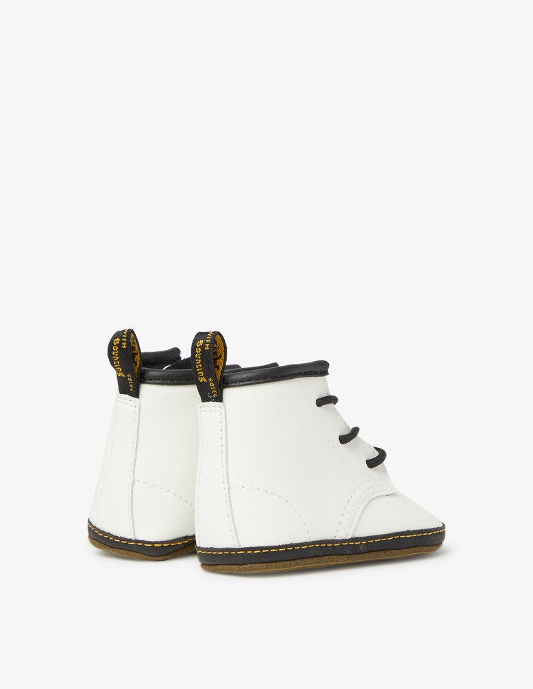 Dr. Martens Stivaletti In Pelle Crib 1460 - Bianco