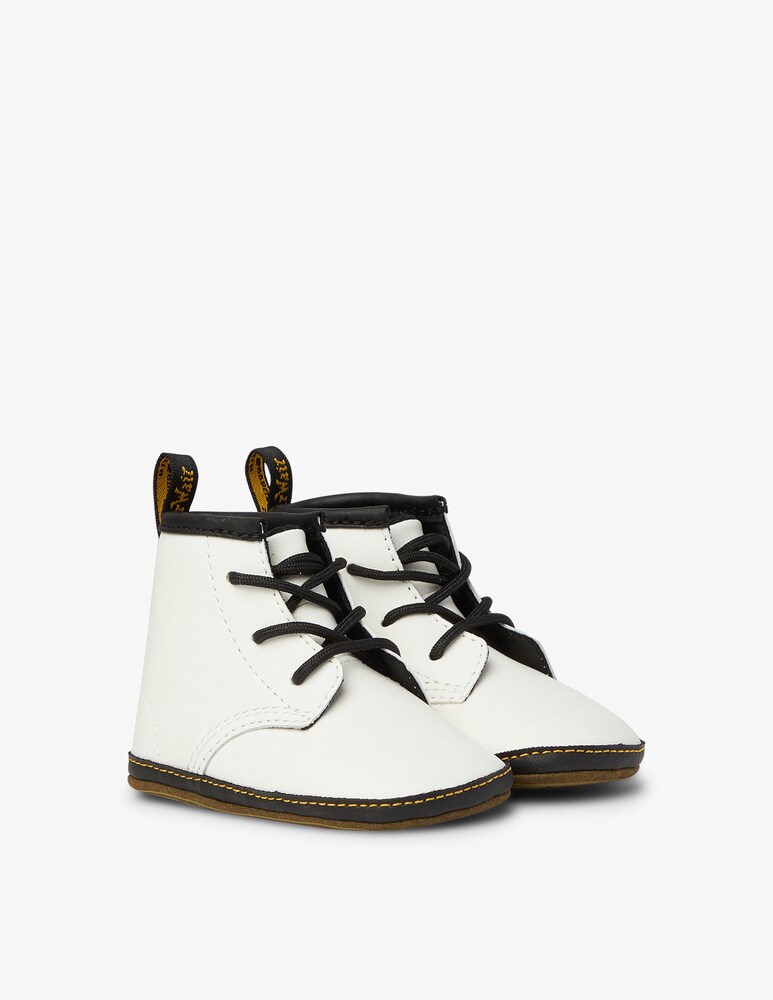 Dr. Martens Stivaletti In Pelle Crib 1460 - Bianco