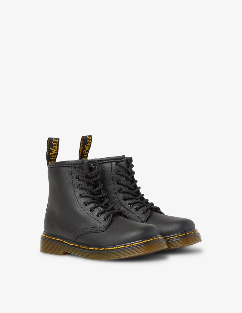 Dr. Martens Stivaletti In Pelle Soft Crib 1460 - Nero