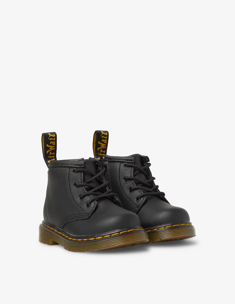 Dr. Martens Stivaletti In Pelle Soft Crib 1460 - Nero