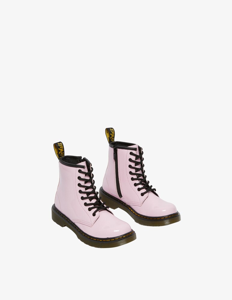 Dr. Martens Stivaletti In Pelle Verniciata 1460 - Rosa