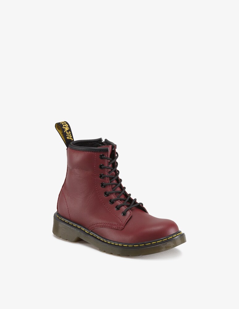 Dr. Martens Stivaletto 1460 Cherry In Pelle Softy - Rosso