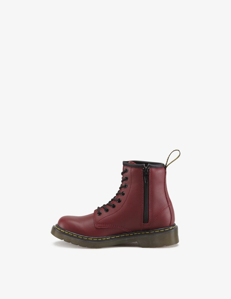 Dr. Martens Stivaletto 1460 Cherry In Pelle Softy - Rosso