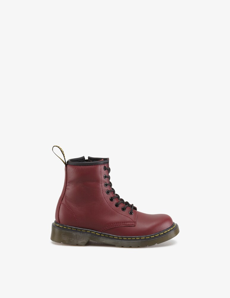 Dr. Martens Stivaletto 1460 cherry in pelle softy - rosso