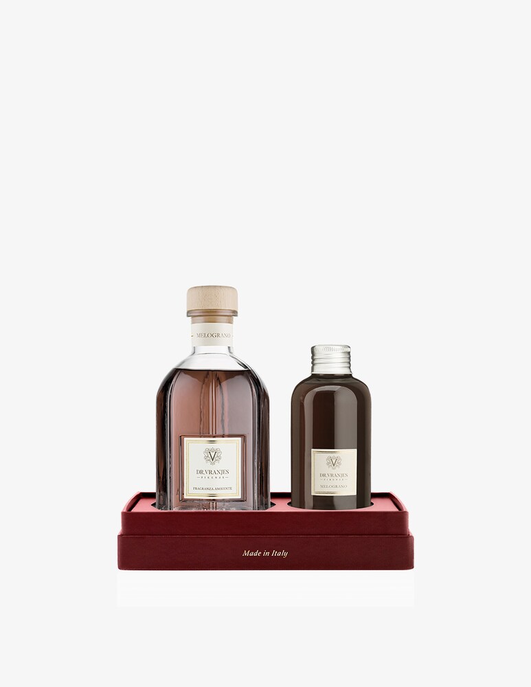 Dr Vranjes Gift Box Fragranza Amb. 250Ml & Ricarica 150Ml - Melograno