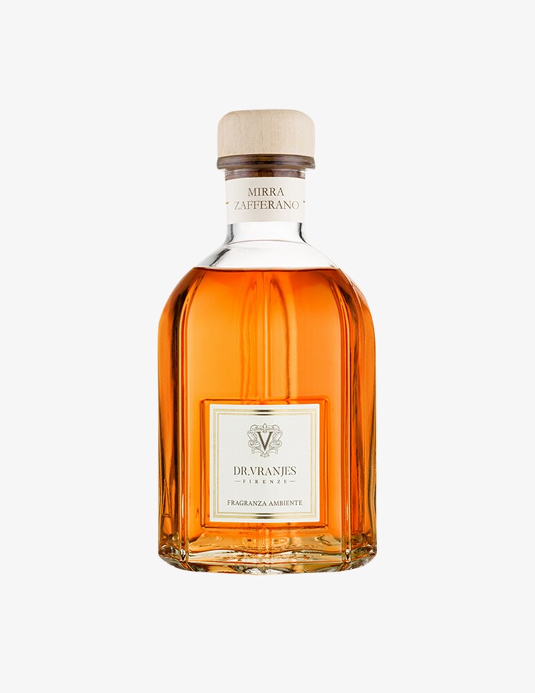 Dr Vranjes Mirra Zafferano 1250Ml Con Bastoncini - Arancione