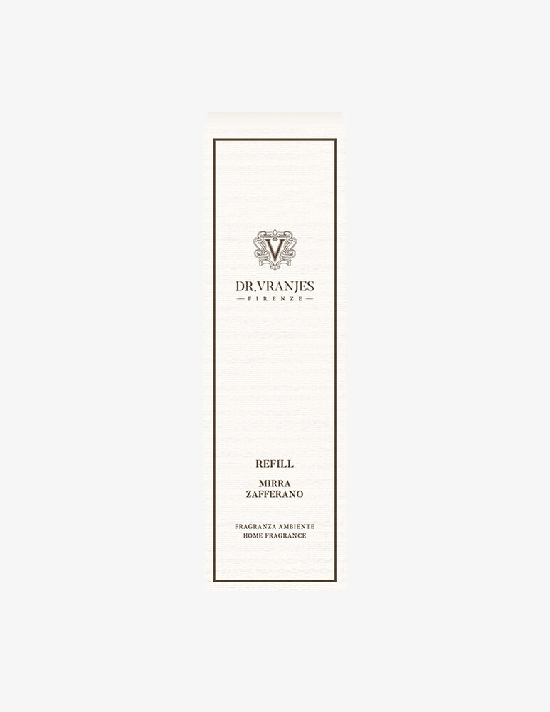Dr Vranjes Ricarica Mirra Zafferano 500Ml Con Bastoncini Omaggio - Arancione