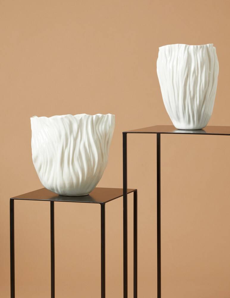 Driade Adelaide I Vaso - Bianco