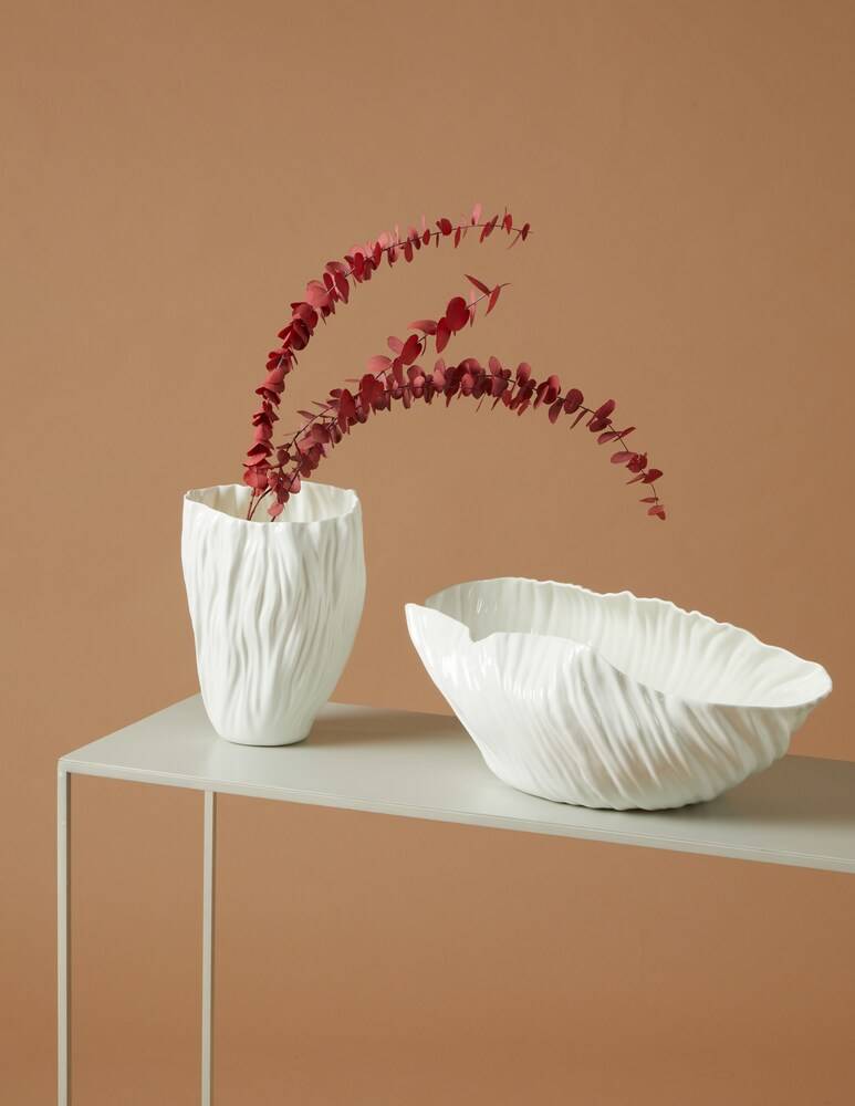 Driade Adelaide Iii Vaso - Bianco