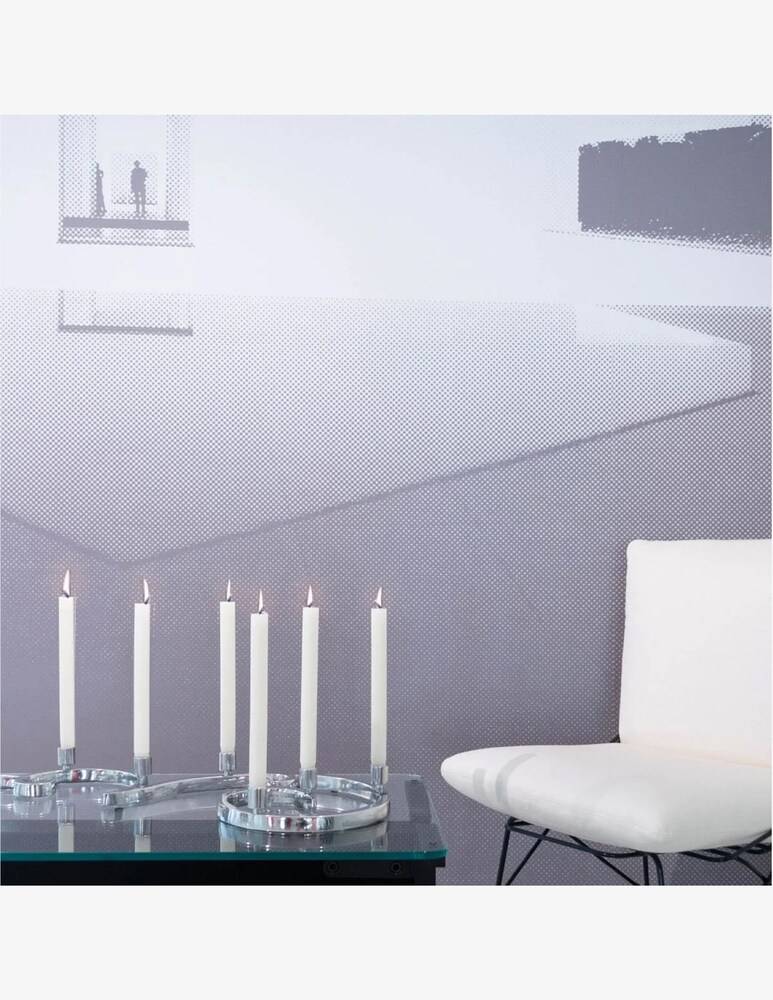 Driade Von Erlach I Candelabro - Argento