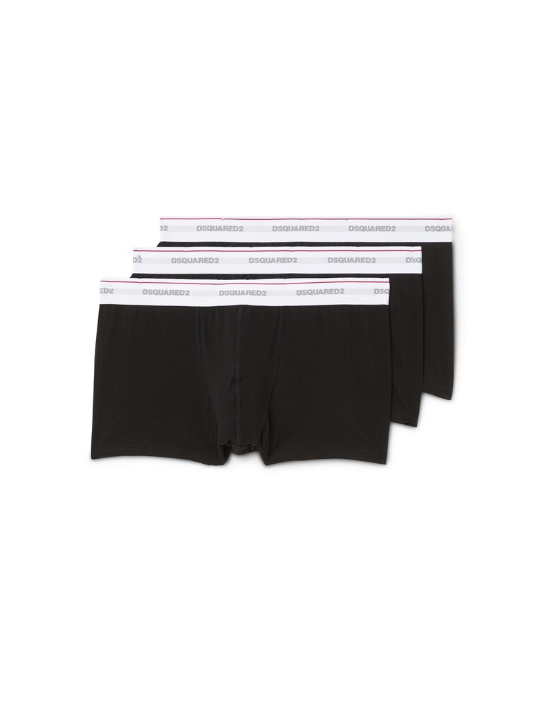 Dsquared2 3 pack boxer parigamba con logo