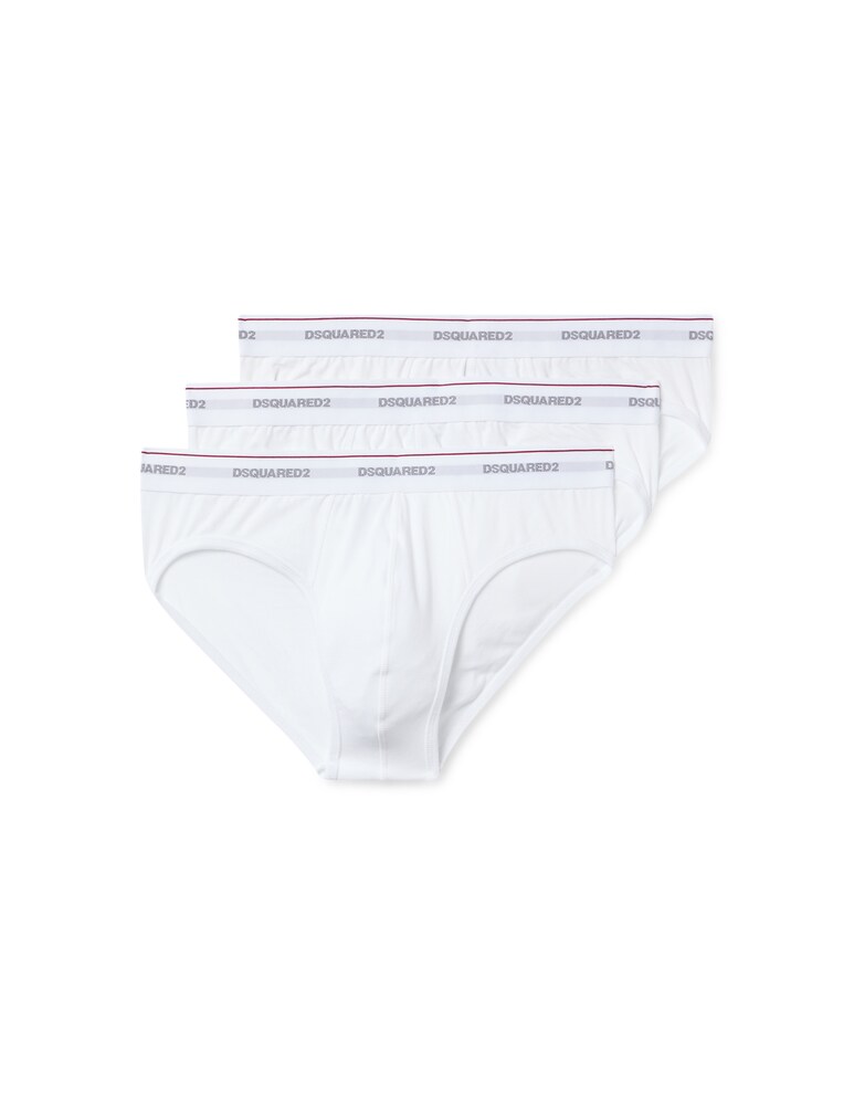 Dsquared2 3 pack slip con logo
