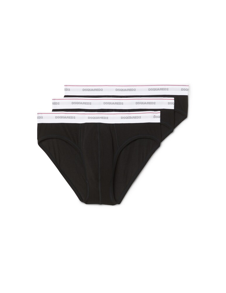 Dsquared2 3 pack slip con logo