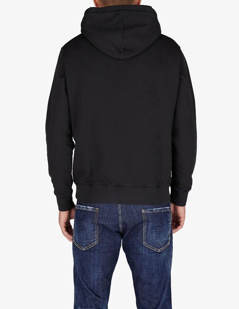Dsquared2 Felpa Con Cappuccio Con Logo