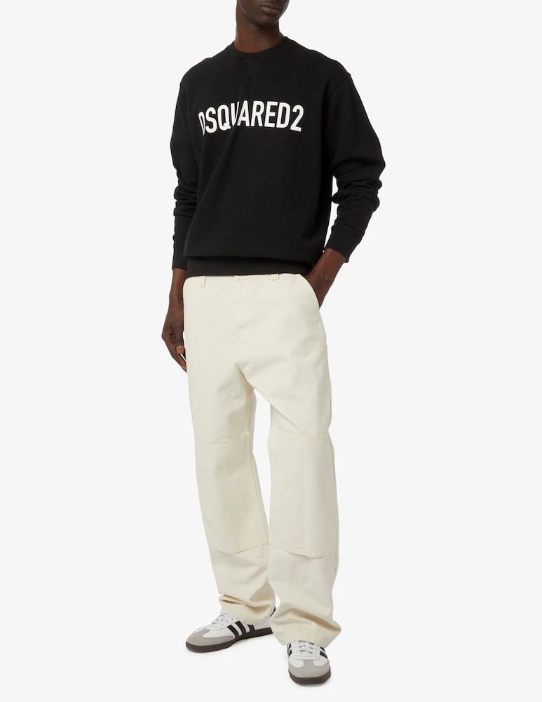 Dsquared2 Felpa Girocollo Logo
