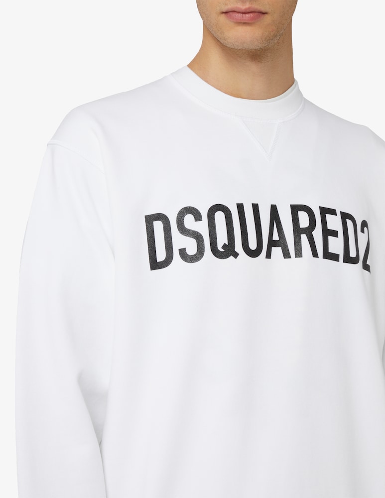 Dsquared2 Felpa Girocollo Logo