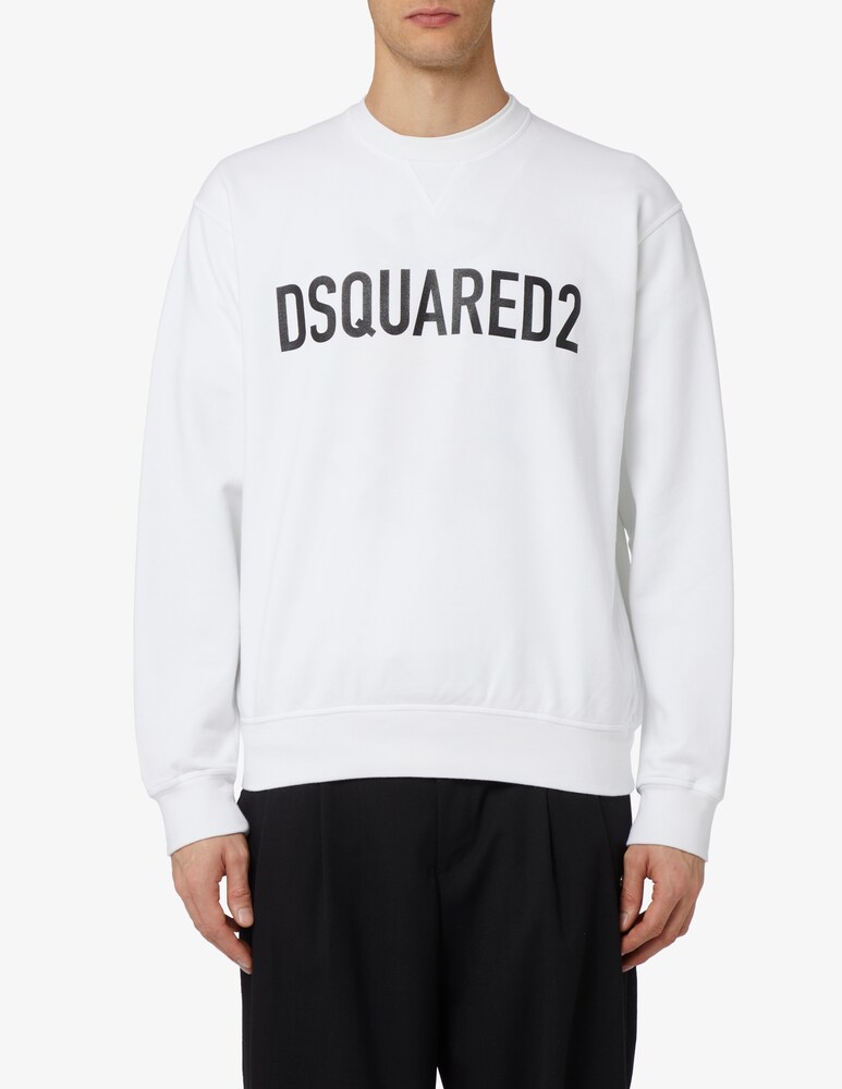 Dsquared2 Felpa girocollo logo