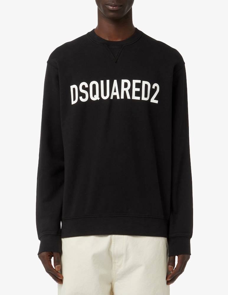 Dsquared2 Felpa girocollo logo