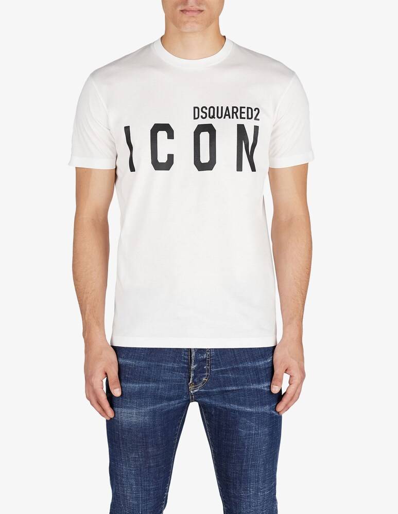 Dsquared2 Maglietta icon logo grande